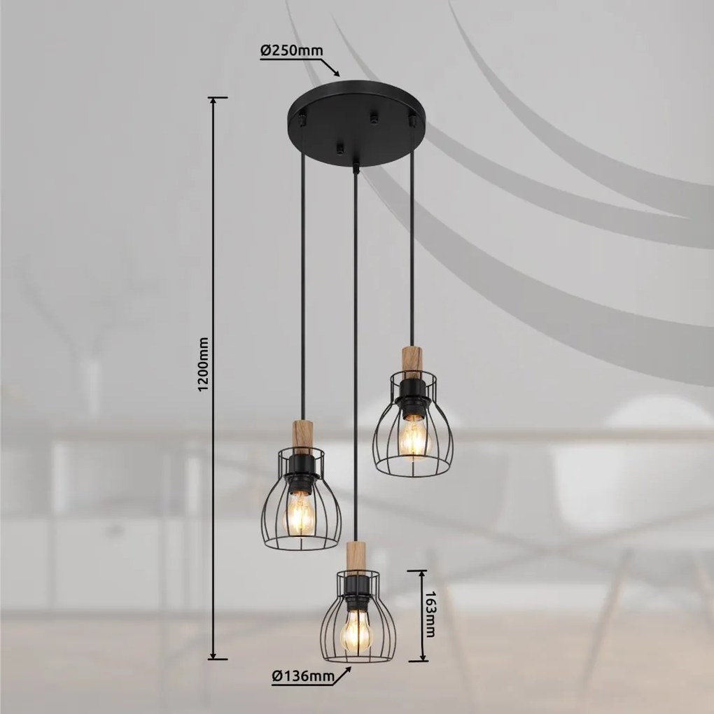 Lustra suspendata design modern MINA 3L