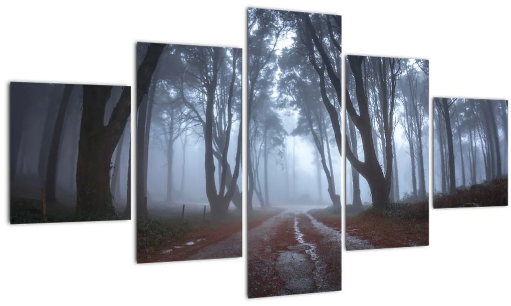 Tablou - Zi cu ploaie (125x70 cm), în 40 de alte dimensiuni noi