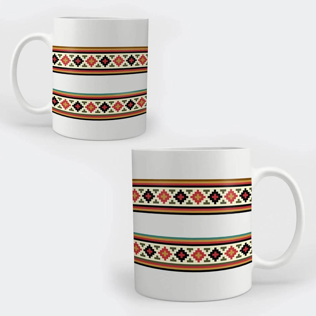 Cana ceramica - Motive traditionale 01