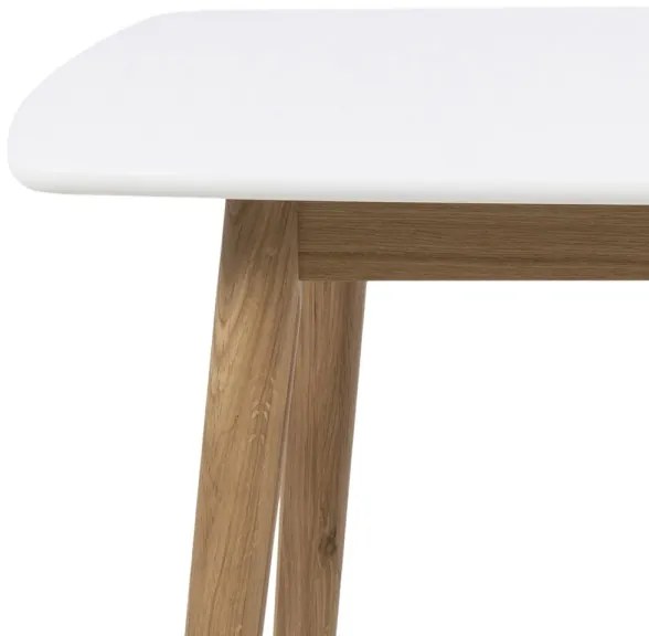 Masă de sufragerie BERG alb