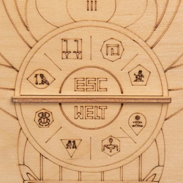 Puzzle mecanic 3D din lemn Pyramid EscapeWelt