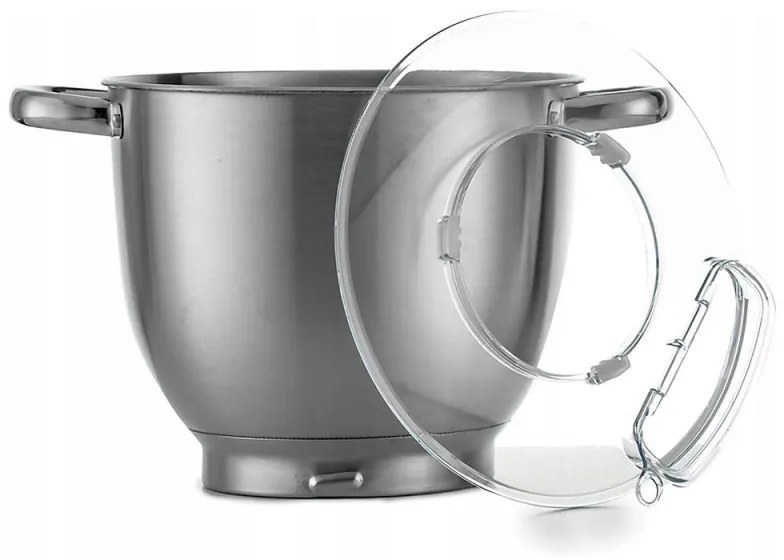 Resigilat: Mixer planetar Voltz V51115A, 2100W, 7,5 litri, 6 viteze + Pulse, 3 agitatoare, Rosu