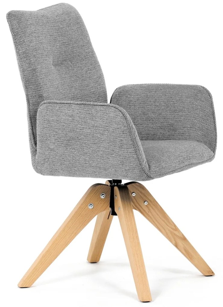 Scaun de sufragerie DCH-C2148 SIL2 cu materialimpermeabil