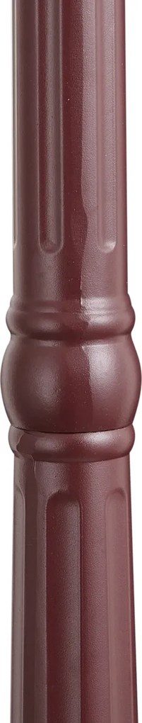 Felinar clasic de exterior roșu închis 213cm IP44 - Havana