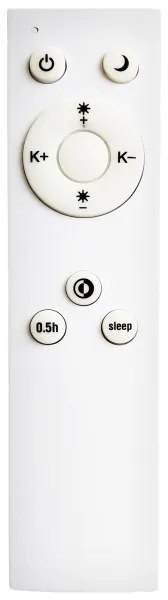 Plafonieră LED dimabilă Top Light SALERNO LED/60W/230V 3000-6500K alb + telecomandă