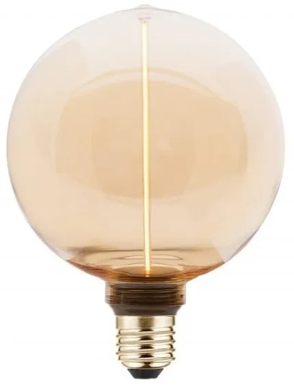 Bec cu filament E27, cu lumină albă caldă 2 W – GTV