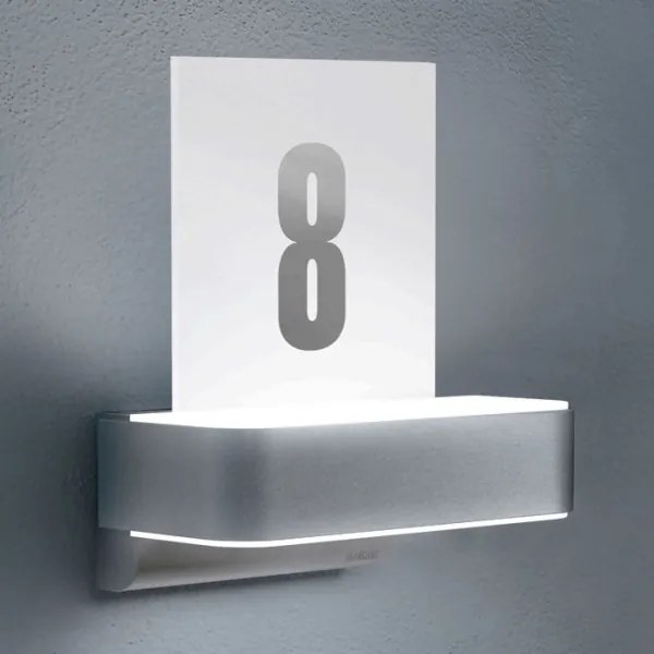 Număr de casă LED cu senzor STEINEL 065713 L820 LED/12,5W/230V IP44