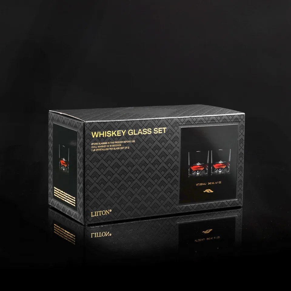 Set pahare pentru whisky LIITON Denali 230ml 2 buc 1006970