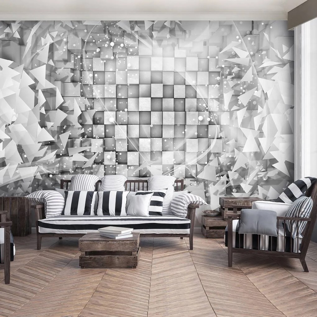 Fototapet - Abstacție geometrică (254x184 cm)