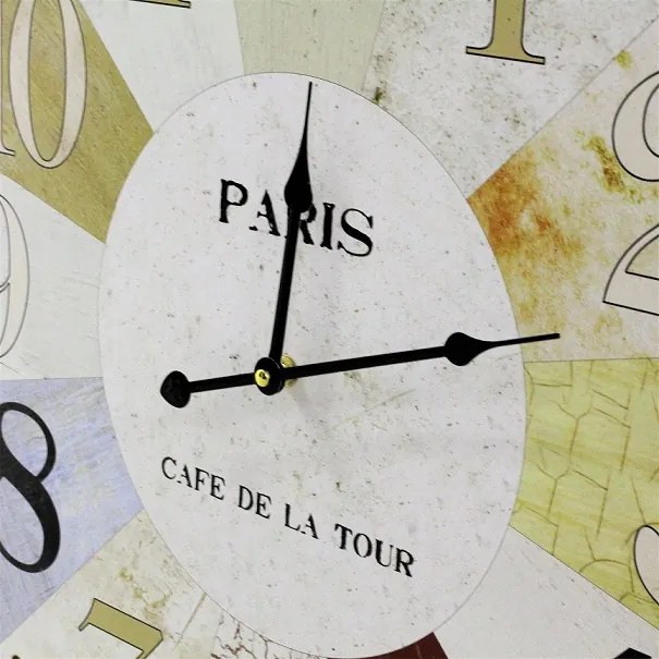 Ceas de perete Paris Café de la Tour