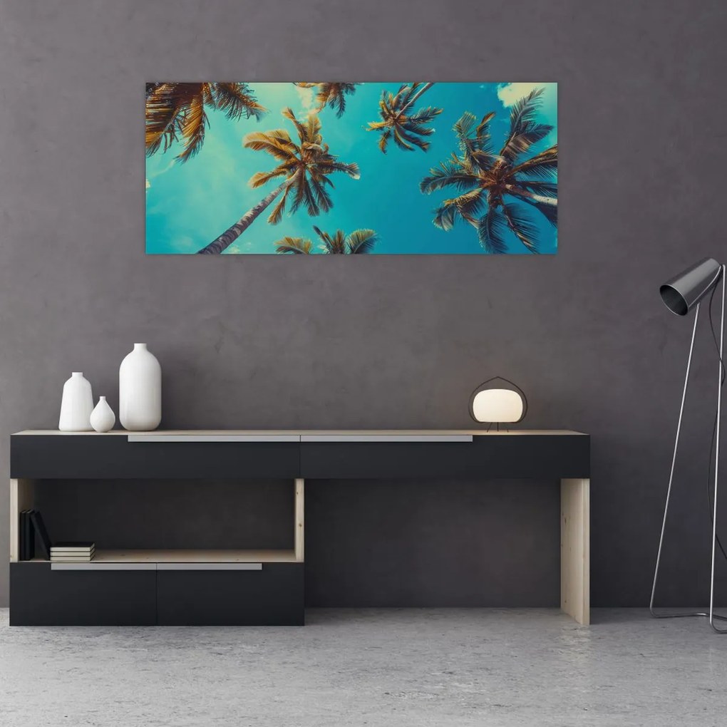 Tablou - Palmieri înalți (120x50 cm)