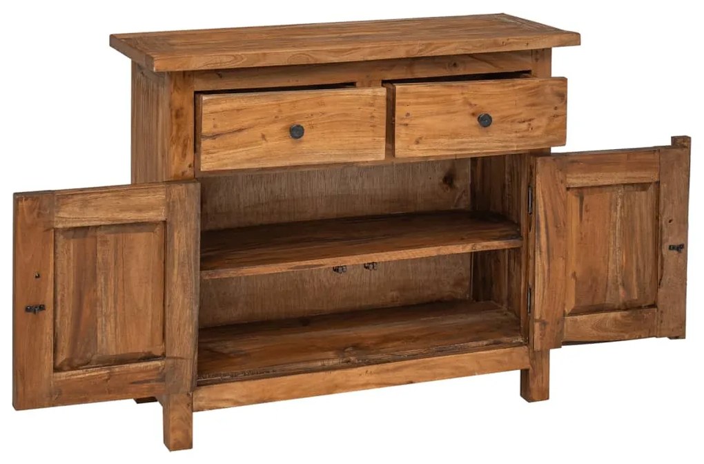 244490 vidaXL Dulap, 75x30x65 cm, lemn masiv de mahon