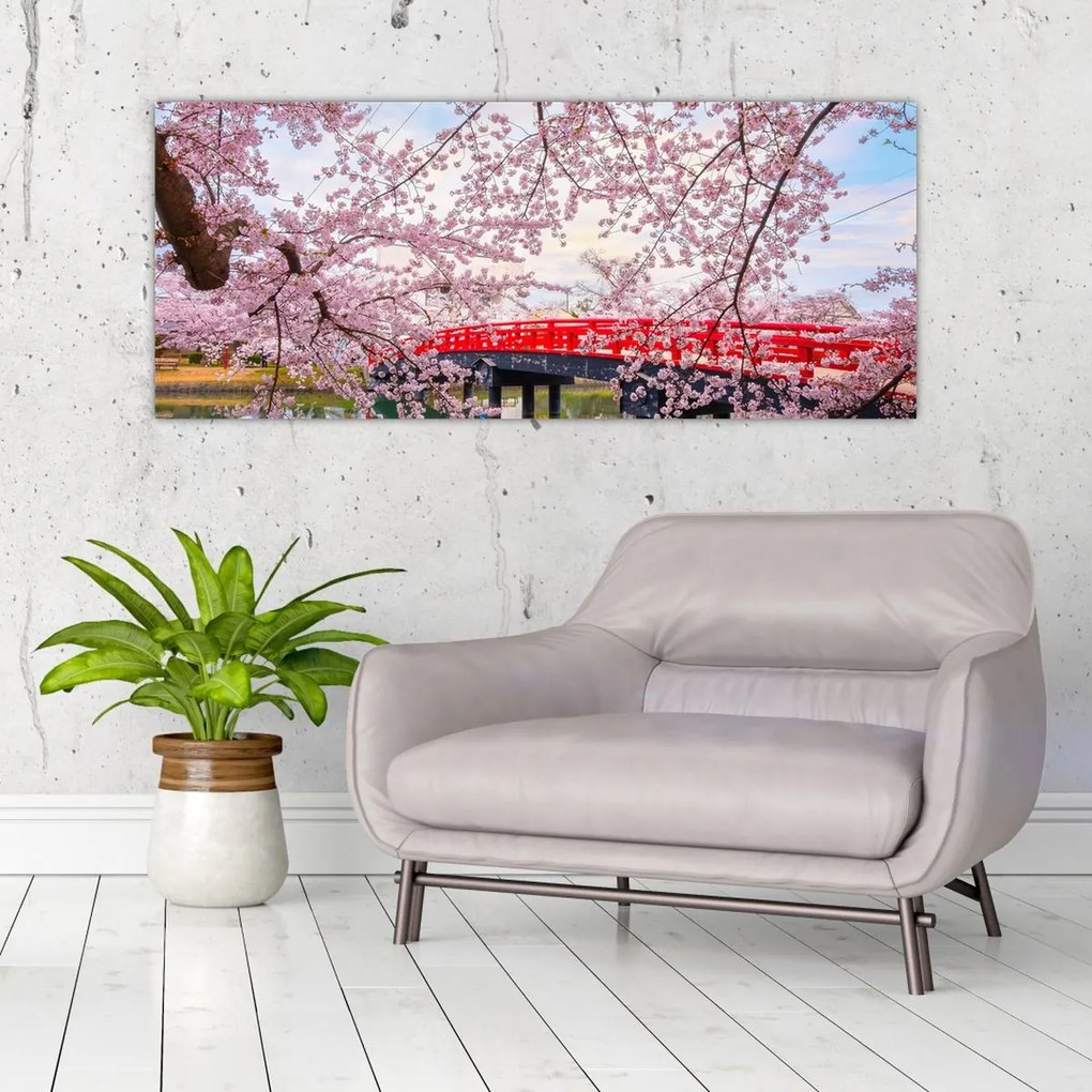 Tablou - Hirosaki, Japonia (120x50 cm)