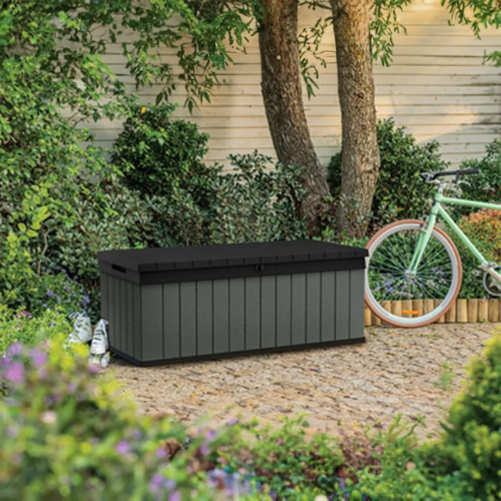 Cutie de depozitare pentru grădină Darwin 380L verde