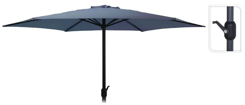 ProGarden Umbrela de soare Monica, albastru inchis, 270 cm