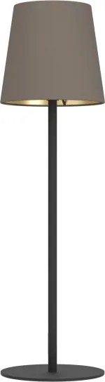 Eglo 901129 - Lampă de masă FIORANA 1xE14/40W/230V neagră/maro