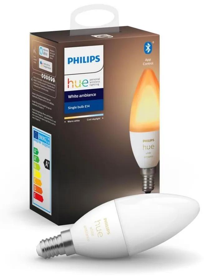LED Bec dimmabil Philips Hue WHITE B39 E14/5,2W/230V 2200K - 6500K