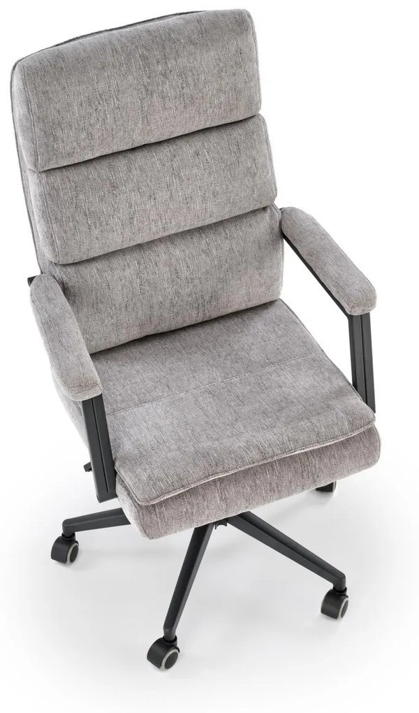 Scaun de birou Adriano stofa gri H110 cm