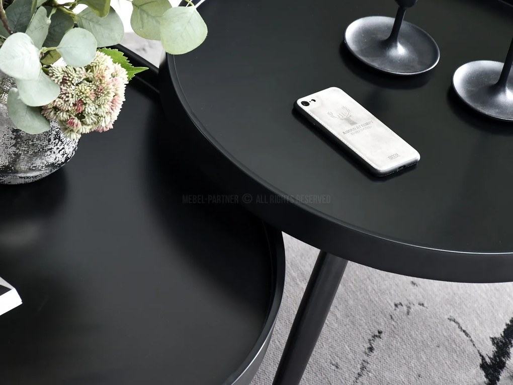 Măsuță de cafea Lantan Zest Xl (negru + negru). 1111841