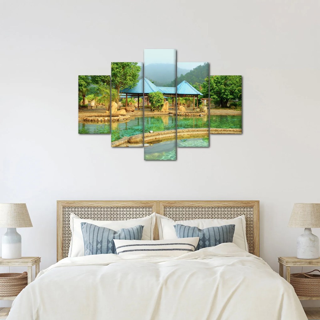 Shanghai hotel park (150x105 cm)