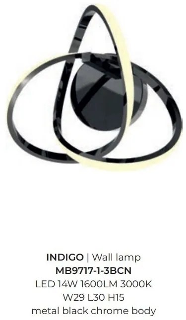 Aplica de perete LED design modern INDIGO