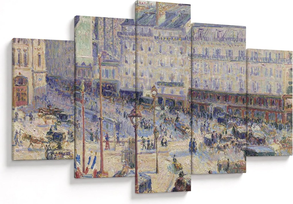 Tablou - Camille Pissarro, The Place du Havre, reproducere (150x105 cm)