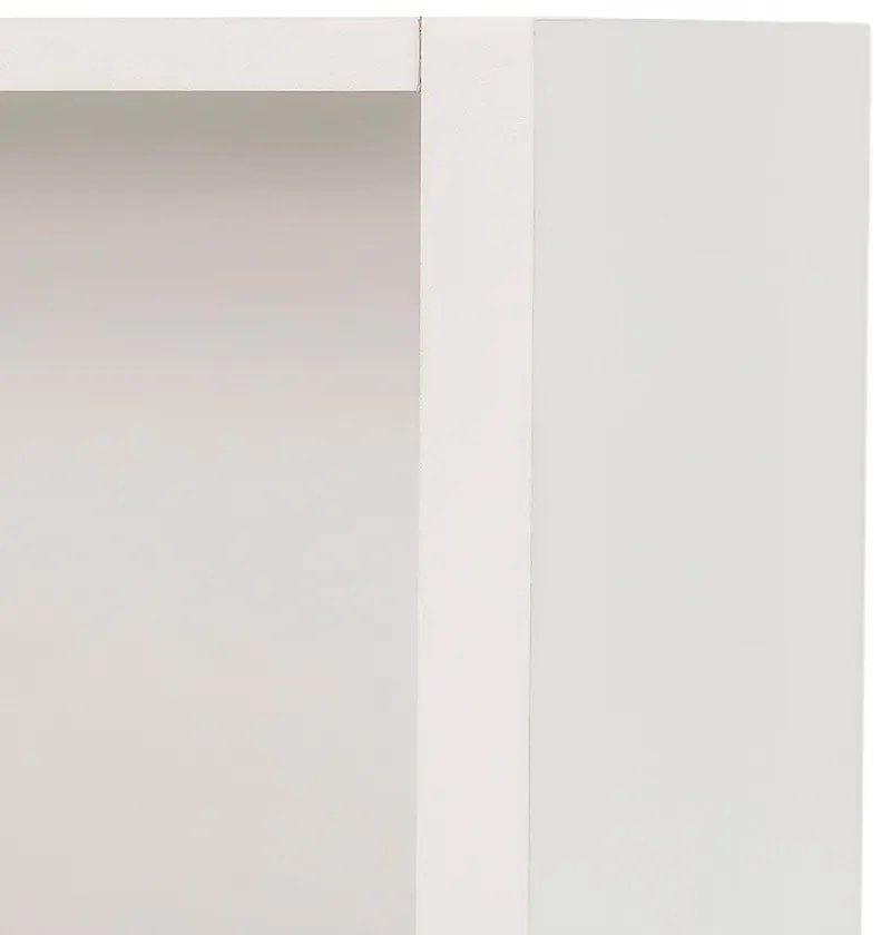 Boxie dulap de perete deschis 40x40x37 cm alb