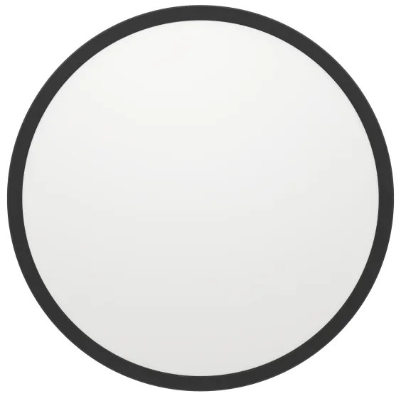 Plafonieră LED RGBW dimabilă de exterior Eglo 901465 ROVITO-Z 16,8W/230V d. 50 cm IP44 negru