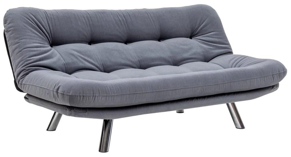 Canapea extensibilă cu 3 locuri Misa Small Sofabed-Grey Gri