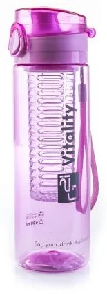 STICLĂ G21 PENTRU SMOOTHIE / SUC, 600 ML, VIOLET