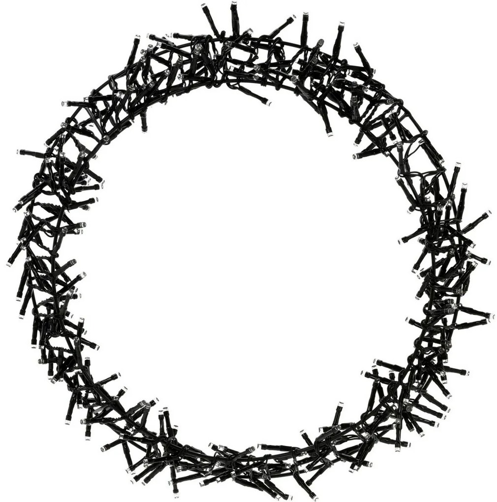 Decorațiune luminoasă LED de Crăciun Shining Ring,diametru 38 cm, 300 LED-uri