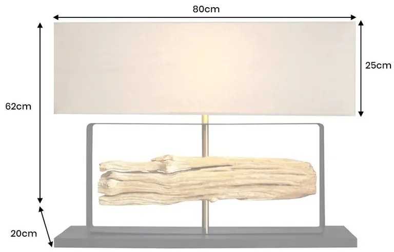 Veioza design unic ROUSILIQUE 60cm