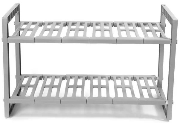 Raft reglabil Compactor, gri