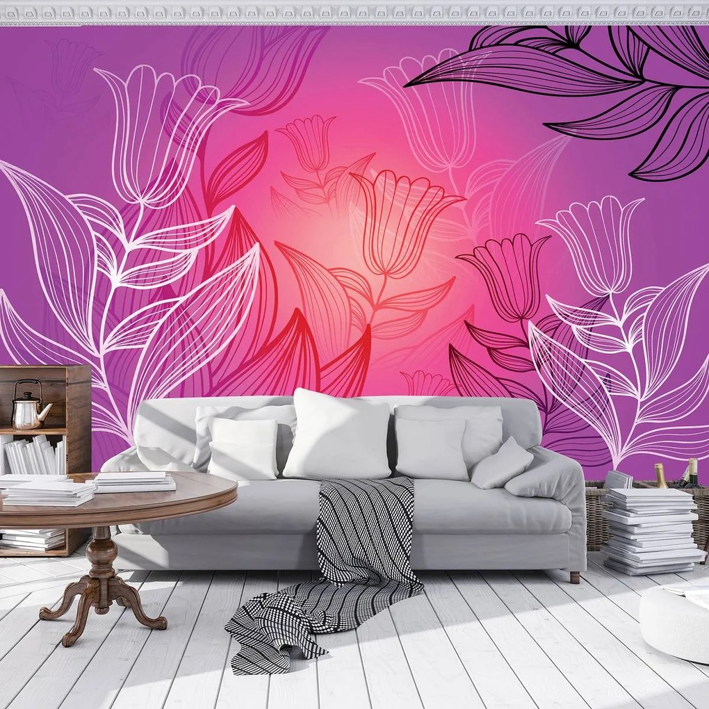 Fototapet - Flori (254x184 cm)