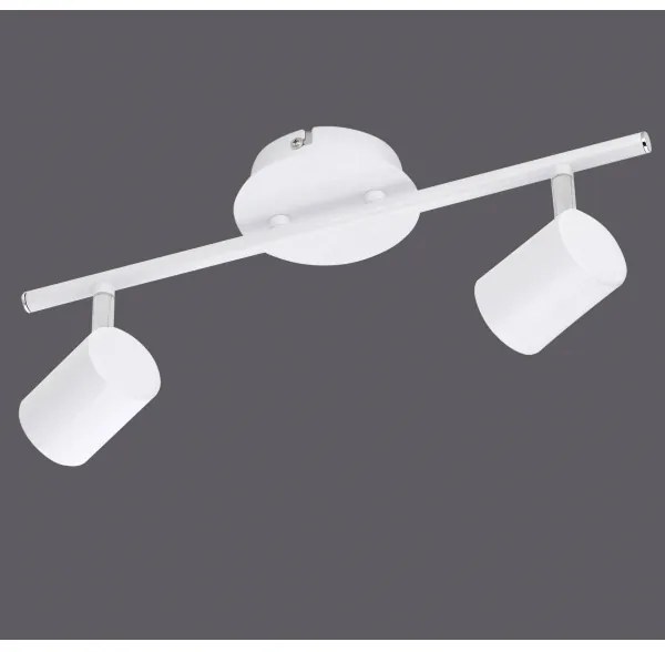 Spot LED TARIK 2xGU10/5W/230V alb Leuchten Direkt 11942-16