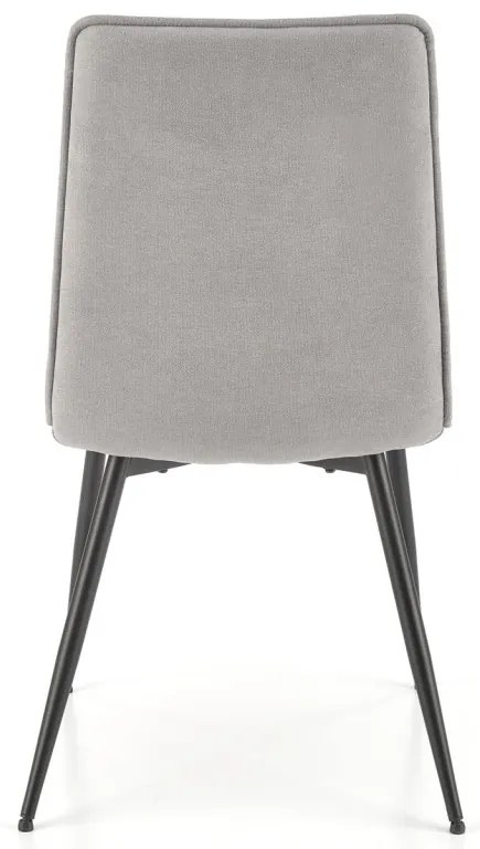 Scaun tapitat K493 gri - H92 cm