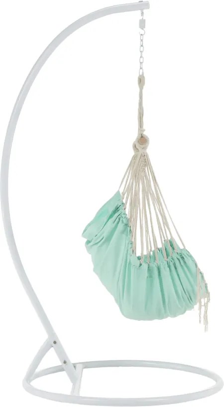 Fotoliu balansoar suspendabil, neo mentă, OFRAME