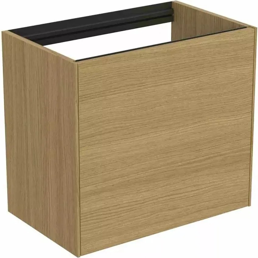 Dulap baza suspendat Ideal Standard Atelier Conca 1 sertar 60 cm finisaj stejar deschis