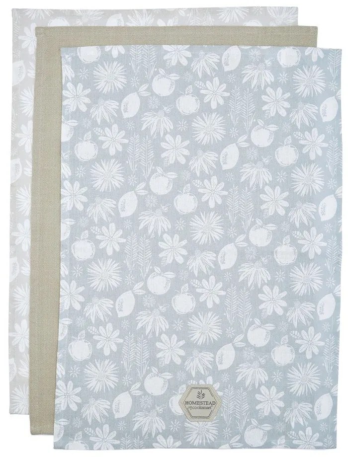 Prosoape de vase 3 buc. din bumbac 45x65 cm Homestead – Cooksmart ®