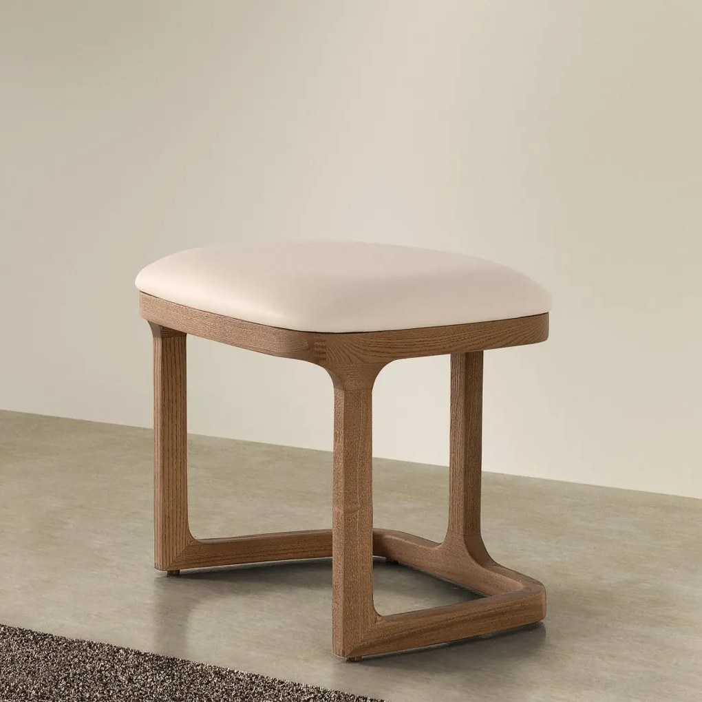 Taburete modern LUX piele sintetica Sand