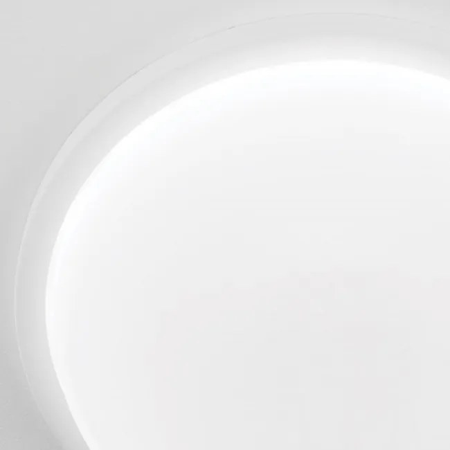 Plafoniera LED moderna LEROX 30cm alba