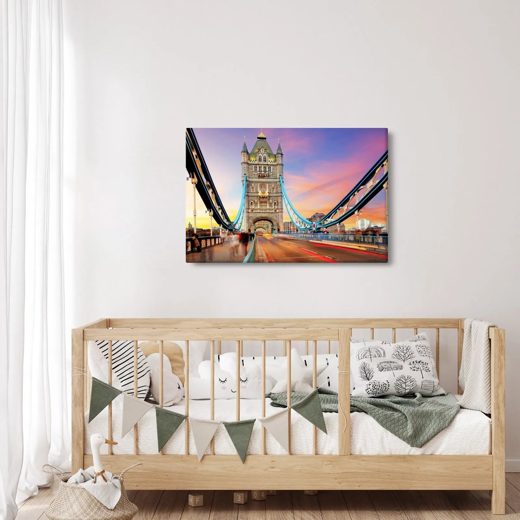 Tablou - Tower Bridge (90x60 cm)