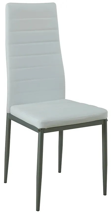 Set de masă Verna 6+1 alb-gri