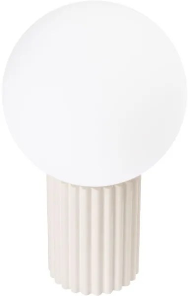 Lampă de masă Sollux SL.1721 HALO 1xG9/8W/230V d. 12 cm crem