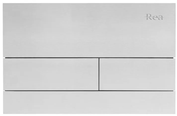 Cadru WC incastrat K011A-Q Rea cu buton T crom periat