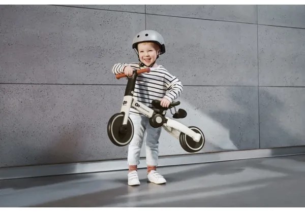 Tricicletă 3 în 1 pentru copii KINDERKRAFT 4TRIKE gri