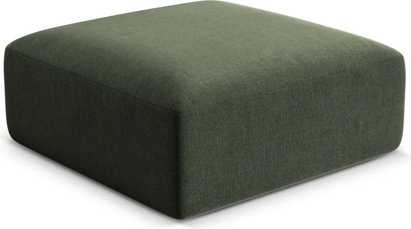 Taburet verde cu tapițerie din catifea Campi – Cosmopolitan Design