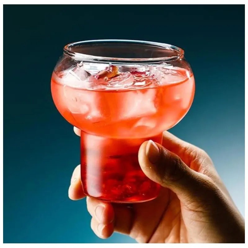 Pahar bubble din sticlă borosilicată, 250 ml