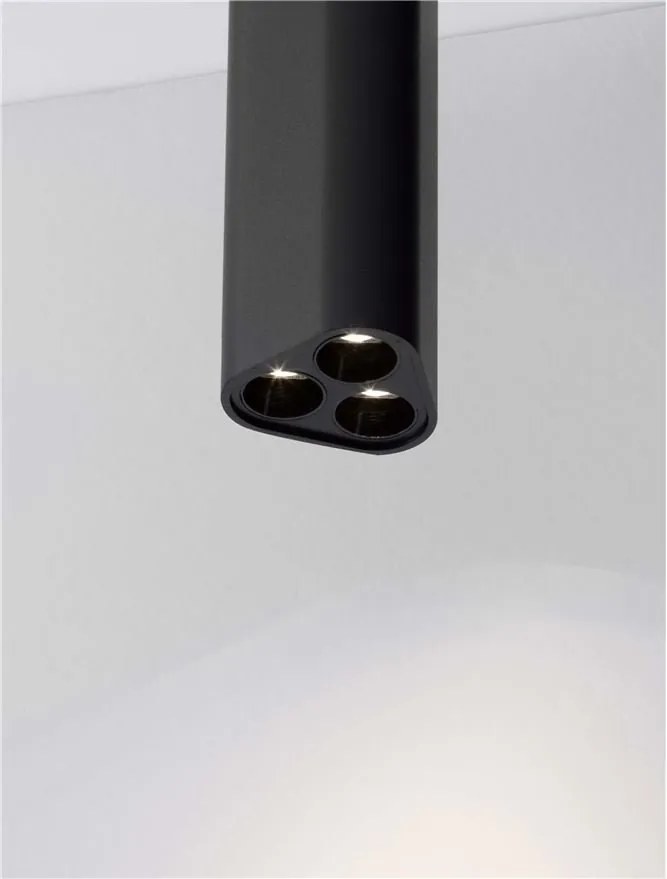 Plafoniera LED tip spot ETHO negru/15cm