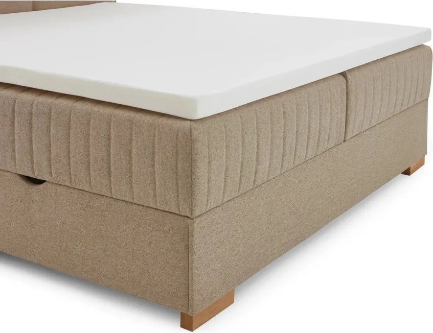 Topper saltea mediu-ferm din spumă cu husă detașabilă/termoregulator 200x200 cm – Meise Möbel